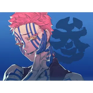 Anime Demon Slayer 1000 Teile Puzzle Kinder Brettspiele Jigsaw Holzpuzzle - Akaza