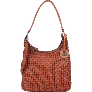 Harbour 2nd Urban Poets Tuula-Up Umhängetasche Leder 22 cm braun