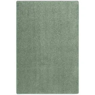 Snapstyle Hochflor Langflor Teppich Cottage Mintgrün 133x133cm