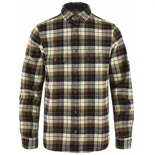 Fjällräven Herren Singi Heavy Flannel Hemd (Größe M, weiss)