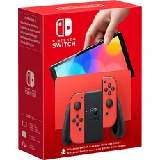 Bild Switch OLED-Modell Mario Edition rot