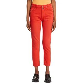 ESPRIT Damen 072EE1B302 Hose, 635/ORANGE RED, 29