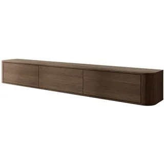 Mirjan24 Hange TV-Lowboard 200 cm Braun MDF/Melamin/Holzwerkstoff