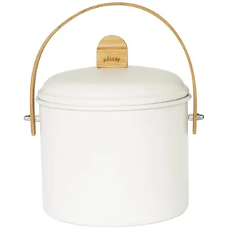 Pebbly Kompost-Eimer S 3,5 l Beige