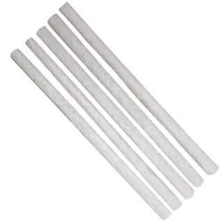 10 Stück Dochte für Kerzen, 25cm Kerzendocht Fiberglas Ersatz, Lange Glasfaser Docht Ersatz, Glasfaserdocht für Tiki Fackeldocht, Weinflaschen Laternen Und Gartenleuchten Kerzendocht