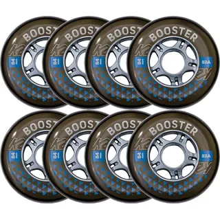 K2 Booster 84 MM 82A 8-Wheel Pack W ILQ 7 - Black – 30F3010