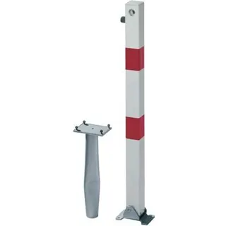 GAH Alberts Alberts 781149 Absperrpfosten mit Dreikantschloss