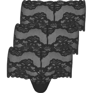 Nina Von C. Hipster »3er Pack Damen Hipster Slipboutique« Spar-Pack, schwarz