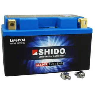 SHIDO LTZ10S LION -S- Batterie Lithium, Ion Blau (Preis inkl. EUR 7,50 Pfand)