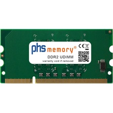 PHS-memory 256MB RAM Speicher für Brother HL-5450DNT DDR2 UDIMM 667MHz (Brother HL-5450DNT, 1 x 256MB), RAM Modellspezifisch