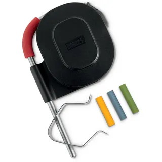 Weber Grillthermometer Edelstahl schwarz