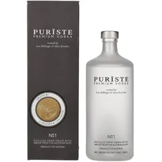 PURISTE Premium Vodka No. 1 by Hillinger & Kracher 40% Vol. 0,7l in Geschenkbox