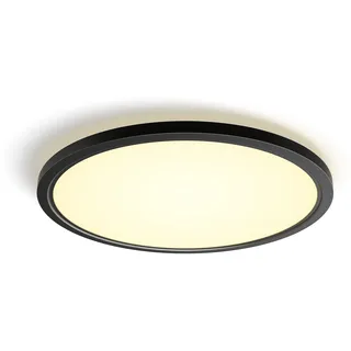 Philips Hue LED-Panel Tento White Ambiance XL Schwarz Ø 54,2 cm