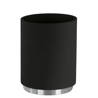 Kleine Wolke Zahnputzbecher Biala, Accessoires, Farbe Schwarz, Material: Polyresin