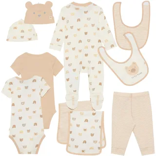 huggies babywear "HGHN 10PC GIFT BOX SET", Set, 10 Stk. mit Bärchenmotiven,