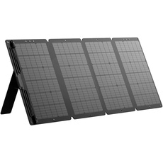 Ksix Solarpanel, zusammenklappbar, 120 W, monokristallines Silikon, miteinander verbindend, kompatibel mit Ksix Power Station