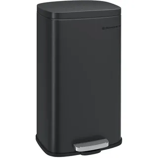 Songmics Mülleimer 30 l Schwarz