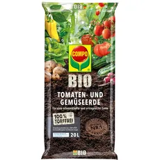 Bild von Bio Tomaten- und Gemüseerde torffrei 20 l