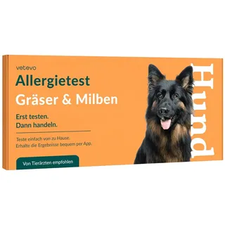 Allergietest - Gräser, Milben & Co. Hund 1 St