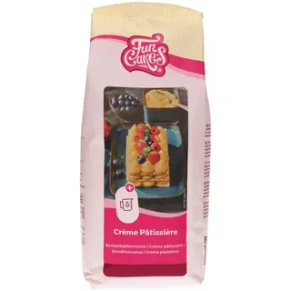 FunCakes Mix für Crème Pâtissière, einfach zu verwenden, köstlicher Pudding zum Füllen von Kuchen, Cupcakes und anderen Leckereien, nur Wasser hinzufügen, Halal., 1 kg