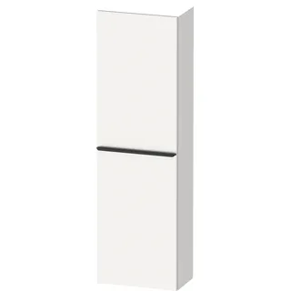 Duravit Halbhochschrank D-Neo 40x24cm, 1 Tür, 4 Bö, An R, sw/w ma - Weiß