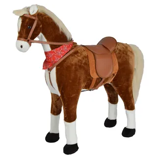 105 cm Stehpferd Max - Schwarz