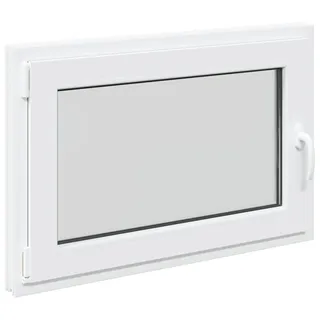 vidaXL Kipp- und Drehfenster für den Keller RISOR 90 x 50 cm - Weiß