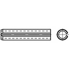 Bild von TO-6866499 Spannhülsen Federstahl 50St.