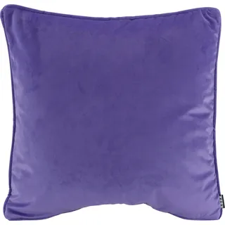 H.O.C.K. Nobile Samt Dekokissen 50 x 50 cm Lila