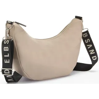 ELBSAND Hobo-Tasche Umhängetasche Kunstleder Beige