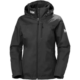 HELLY HANSEN W Crew Hooded Midlayer Jacket black (990) XS