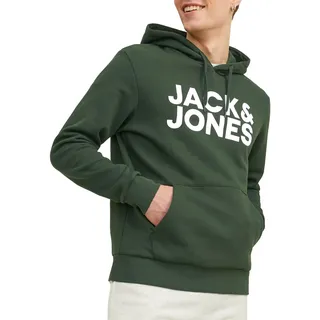 JACK & JONES Corp Logo Kapuzenpullover Mountain View / Fit Reg / Large Print M