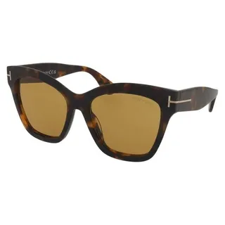 Sonnenbrille Tom Ford Elvira TF1217 52E - Kastanienbraun