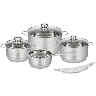 ELO Brillant Topf-Set 5-tlg. Kochtopf + Suppentopf + 3 x Deckel