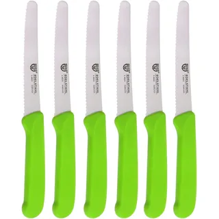 Gräwe Tafelmesser 6 Stück, Grün