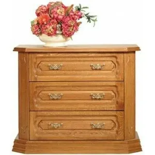 Klassische Kommode Kommoden Kommodenschrank Sideboard Möbel Schrank Landhaus Neu - Braun