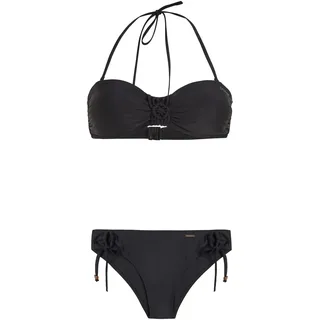 Protest Soleman Bandeau Bikini - True Black - S