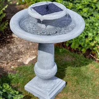 Smart Solar Solar-Vogeltränke Chatsworth - Grau