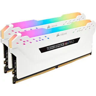 Vengeance RGB PRO 16 GB DDR4-3000 weiß CMW16GX4M2C3000C15W