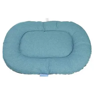LUBEN Kissen Roma Blau 50, Schwarz
