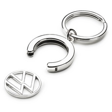 Bild von Schlüsselanhänger Pfandchip Einkaufswagenchip Keyring Anhänger, mit neuem VW Logo