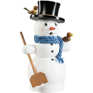 Räuchermann Schneemann Höhe 26cm NEU Räucherfigur Rauchmann Räuchermännel