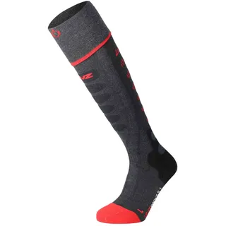 Lenz Heat Sock 5.1 Heizsocken Schwarz/Rot 39-41