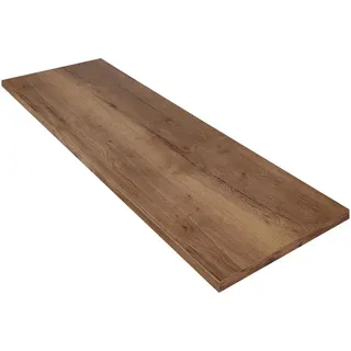 Nobilia Arbeitsplatte , Eiche dunkel , Holzwerkstoff , 60x4x210 cm , Blauer Engel, Pefc, Goldenes M, Made in Germany, DGM-Klimapakt , Küchen, Küchenmöbel, Küchenschränke, Küchenarbeitsplatten