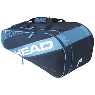 Head Tennis-Racketbag Elite Allcourt (Schlägertasche, 2 Hauptfächer) blau