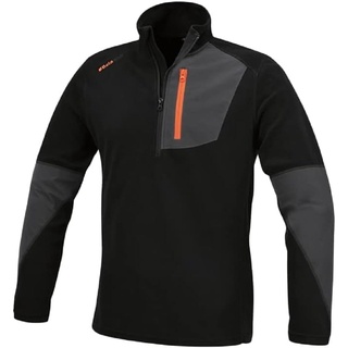 Beta 7654N XS - Microfleece-Pullover mit kurzem Reißverschluss, elastisch