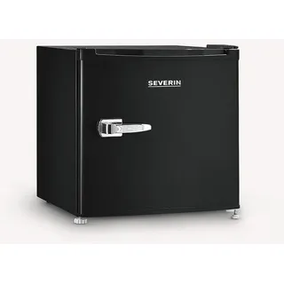 Severin GB 8880 Retro Mini Kühl-/Gefrierbox 31 l 49,6 cm hoch Schwarz
