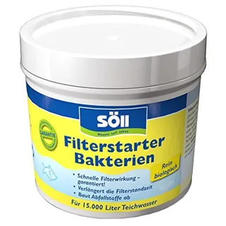 Söll FilterstarterBakterien, hochreine Mikroorganismen, für Teiche, 100g für 15.000, 80587