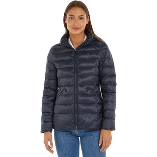 Tommy Hilfiger Damen Jacke Padded Global Stripe Jacket Übergangsjacke, Blau (Desert Sky), XS