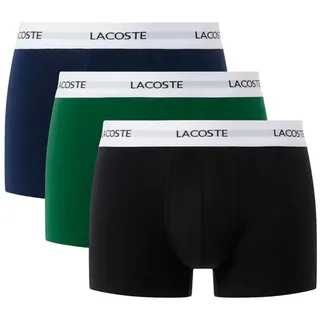 Lacoste 5h5150 Boxershorts 3 Einheiten - Black / Green - S